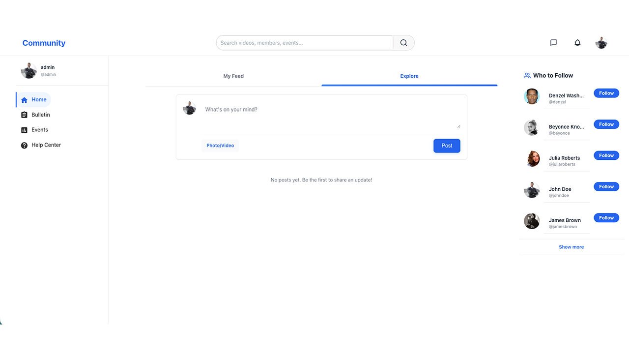 Community Demo