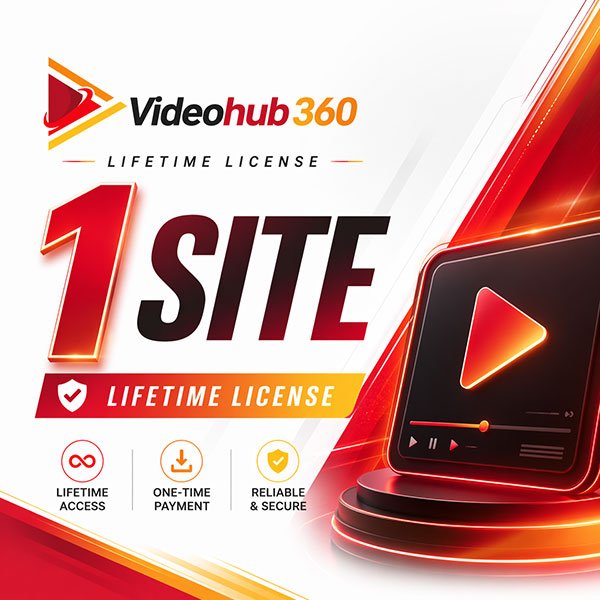 Videohub360 Lifetime — 1 Site